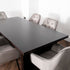 Native Home Lifestyle Espresso Walnut Ascot Dining Table With 4 Chairs